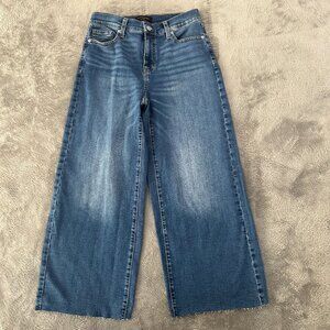 NWT Banana Republic Factory Wide Leg Crop Jeans size 26/2